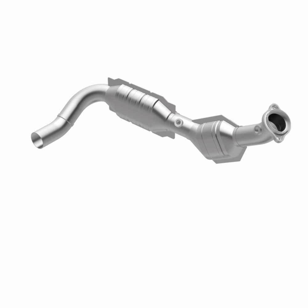 MagnaFlow direct-fit catalytic converter fits 2003-2004 Ford Expedition 4.6L and 2003-2004 Exped 4.6L driver side 4.6L driver side stainless steel CARB compliant OBDII 49605