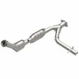 MagnaFlow direct-fit catalytic converter fits 2003-2004 Ford Expedition 4.6L and 2003-2004 Exped 4.6L passenger side 4.6L passenger side stainless steel CARB compliant OBDII 49607