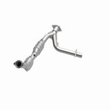 MagnaFlow direct-fit catalytic converter fits 2003-2004 Ford Expedition 4.6L and 2003-2004 Exped 4.6L passenger side 4.6L passenger side stainless steel CARB compliant OBDII 49607