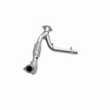 MagnaFlow direct-fit catalytic converter fits 2003-2004 Ford Expedition 4.6L and 2003-2004 Exped 4.6L passenger side 4.6L passenger side stainless steel CARB compliant OBDII 49607