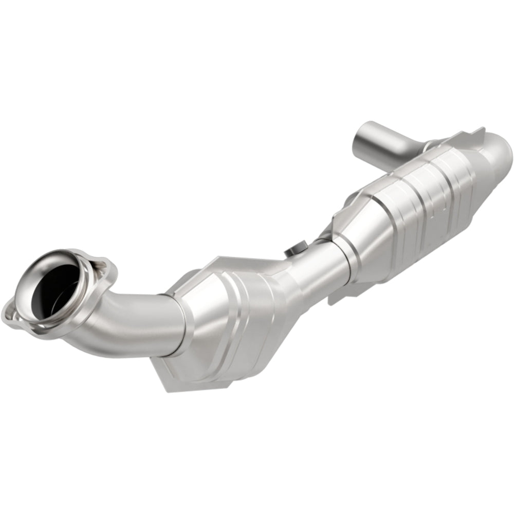 MagnaFlow direct-fit catalytic converter fits 2003-2004 Ford Expedition 4.6L and 2003-2004 Exped driver side 4.6L driver side stainless steel CARB compliant 458021