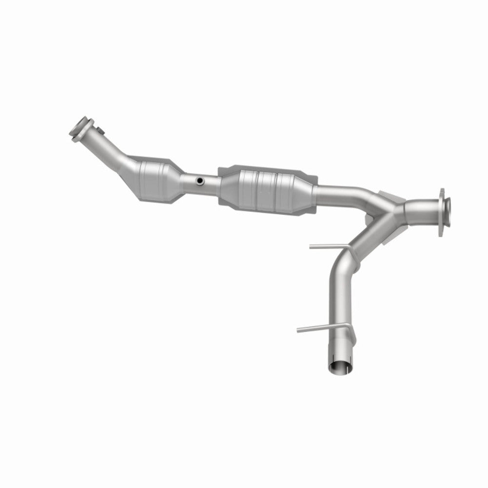MagnaFlow direct-fit catalytic converter fits 2003-2004 Ford Expedition 4.6L and 2003-2004 Exped passenger side 4.6L passenger side stainless steel CARB compliant 458022
