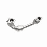 MagnaFlow direct-fit catalytic converter fits 2001-2003 Ford Ranger and Mazda B3000, this and 2003-2004 Ranger 3.0L stainless steel Federal EPA compliant OBDII 93168