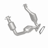 MagnaFlow direct-fit catalytic converter fits 2001-2003 Ford Ranger and Mazda B3000, this and 2003-2004 Ranger 3.0L stainless steel Federal EPA compliant OBDII 93168