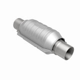 MagnaFlow universal catalytic converter 2.5 inch inlet/outlet stainless steel CARB compliant 458006