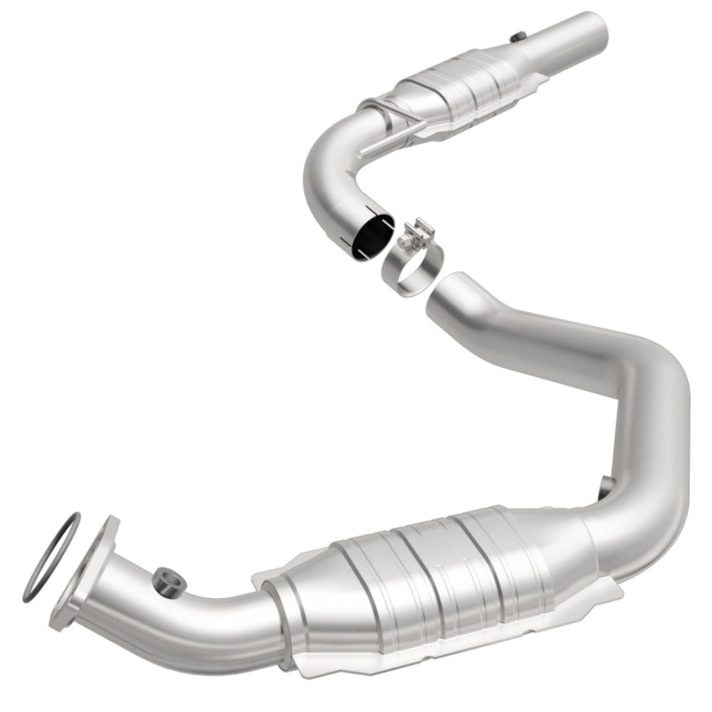 MagnaFlow direct-fit catalytic converter fits 2006-2009 Chevrolet Express 2500, Chevrolet Express 3500, and additional vehicles and 2003-2005 Express 2500 4.8L driver side 4.8L dri