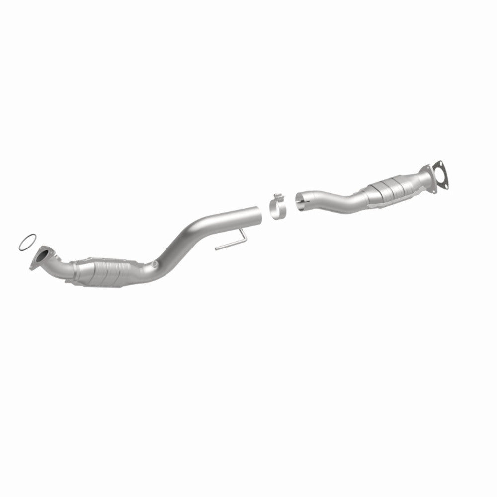 MagnaFlow direct-fit catalytic converter fits 2003-2007 Chevrolet Express 3500, Chevrolet Express 2500, and additional vehicles and 2003-2005 Express 2500 4.8L passenger side 4.8L 