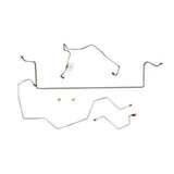 Front Brake Line Kit for 03-05 Jeep Liberty No ABS 4WD stainless steel