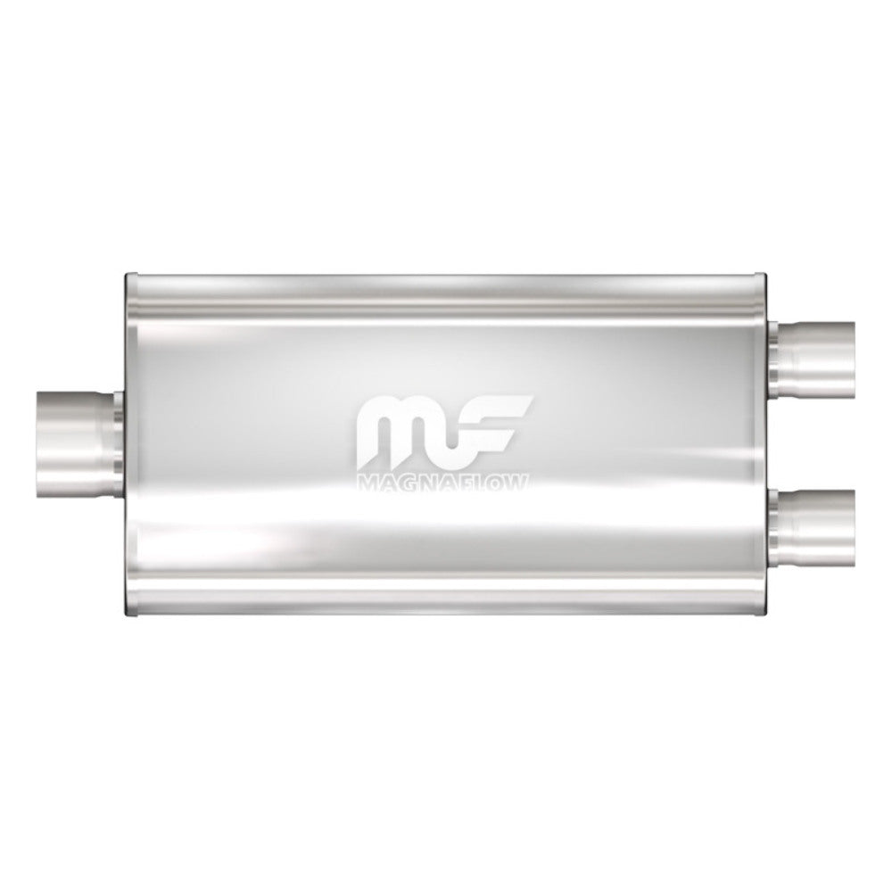 t 03-06 Cadillac Escalade Gas 3 Inlet/2.5 Outlet SS Muffler 12588 Magnaflow MagnaFlow Exhaust Products