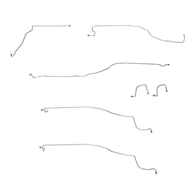 t 03-06 Chevrolet 1500 Suburban Front Brake Line Kit 4WD Stainless Steel Fine Lines