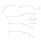 t 03-06 Chevrolet 1500 Suburban Front Brake Line Kit RWD Stainless Steel Fine Lines