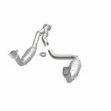 MagnaFlow direct-fit catalytic converter for 2003-2006 Chevy 5.3 inch inlet/outlet stainless steel CARB compliant 49580