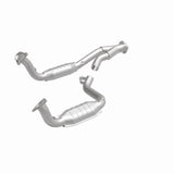 MagnaFlow direct-fit catalytic converter for 2003-2006 Chevy 5.3 inch inlet/outlet stainless steel CARB compliant 49580