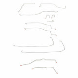 t 03-06 Escalade 2WD Traction Control Brake Line Set S/S Fine Lines CBK0123SS Fine Lines
