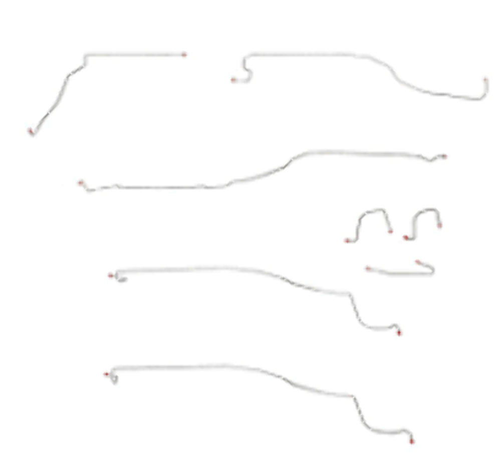 t 03-06 Escalade 2WD Traction Control Brake Line Set S/S Fine Lines CBK0123SS Fine Lines