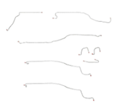t 03-06 Escalade 2WD Traction Control Brake Line Set S/S Fine Lines CBK0123SS Fine Lines