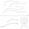 t 03-06 GMC Yukon 1500 Brake Line & Hose Kit 4WD No Traction Control 130 WB Fine Lines