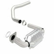 MagnaFlow direct-fit catalytic converter fits 2003-2006 Hummer H2 6.0L and 2003-2006 Hummer H2 6.0L driver side 6.0L driver side stainless steel Federal EPA compliant OBDII 24084