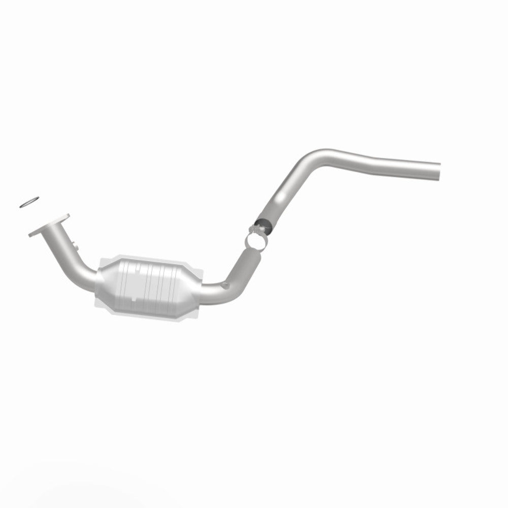 MagnaFlow direct-fit catalytic converter fits 2003-2006 Hummer H2 6.0L and 2003-2006 Hummer H2 6.0L driver side 6.0L driver side stainless steel Federal EPA compliant OBDII 24084