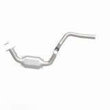 MagnaFlow direct-fit catalytic converter fits 2003-2006 Hummer H2 6.0L and 2003-2006 Hummer H2 6.0L driver side 6.0L driver side stainless steel Federal EPA compliant OBDII 24084