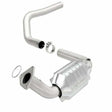 MagnaFlow direct-fit catalytic converter fits 2003-2006 Hummer H2 6.0L and 2003-2006 Hummer H2 6.0L driver side 6.0L driver side stainless steel CARB compliant OBDII 51372