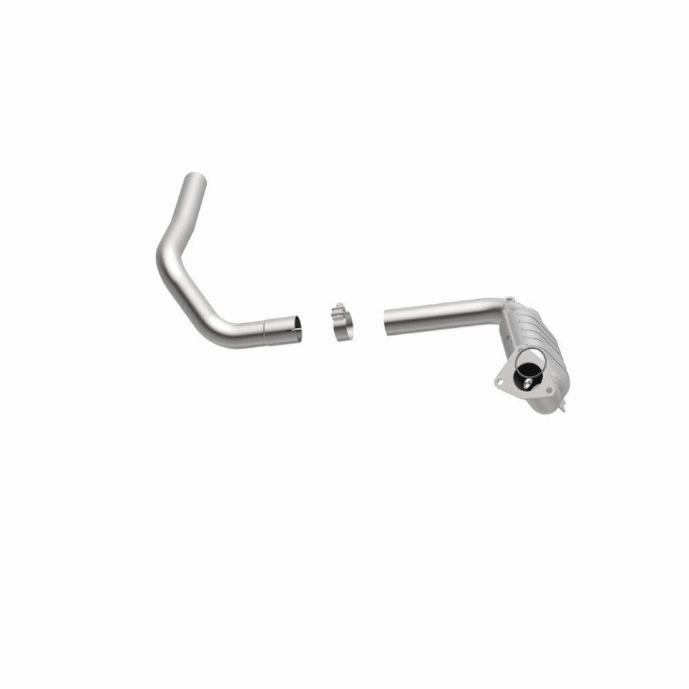 MagnaFlow direct-fit catalytic converter fits 2003-2006 Hummer H2 6.0L and 2003-2006 Hummer H2 6.0L driver side 6.0L driver side stainless steel CARB compliant OBDII 51372