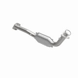 MagnaFlow direct-fit catalytic converter fits 2003-2006 Hummer H2 6.0L and 2003-2006 Hummer H2 6.0L passenger side 6.0L passenger side stainless steel CARB compliant OBDII 51200
