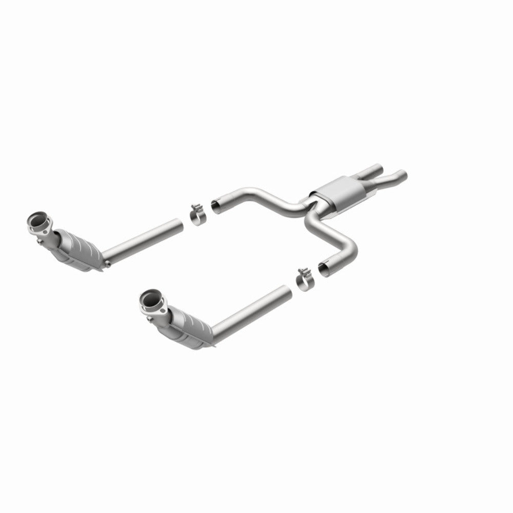 MagnaFlow direct-fit catalytic converter fits 2004-2005 Ford Thunderbird 3.9L and 2004-2006 Lincoln LS 3.9L stainless steel Federal EPA compliant OBDII 23936