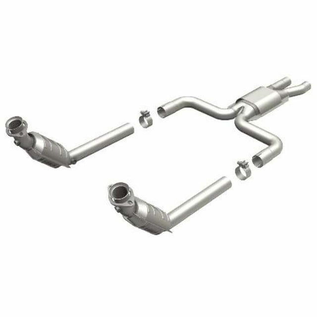 MagnaFlow direct-fit catalytic converter fits 2004-2005 Ford Thunderbird 3.9L and 2004-2006 Lincoln LS 3.9L stainless steel CARB compliant OBDII 51906
