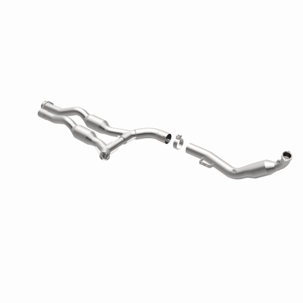 MagnaFlow direct-fit catalytic converter for 2003-2006 Mercedes driver side stainless steel CARB compliant 24334