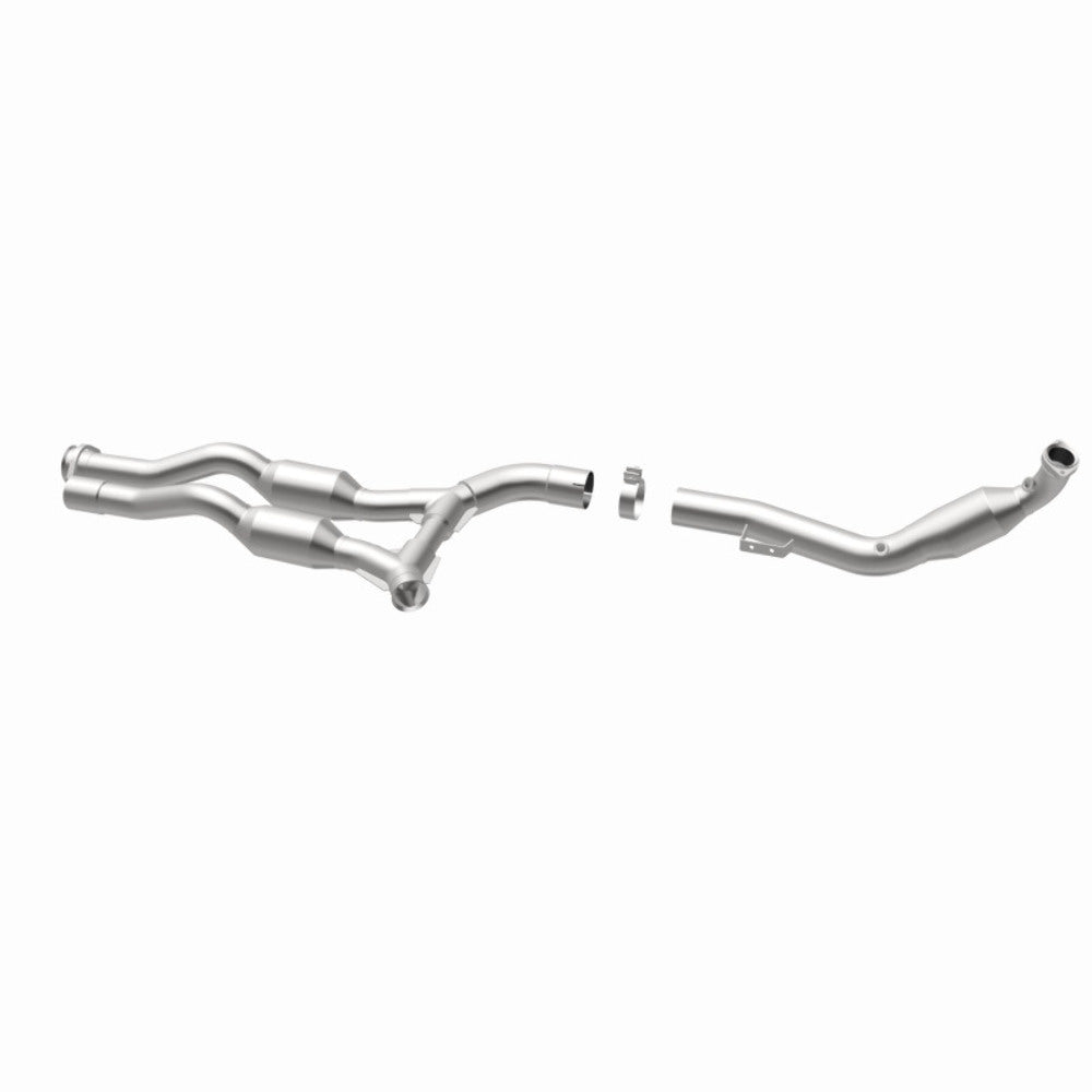 MagnaFlow direct-fit catalytic converter for 2003-2006 Mercedes driver side stainless steel CARB compliant 24334