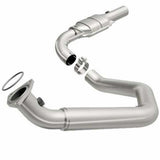 MagnaFlow direct-fit catalytic converter fits 2003-2005 Chevrolet Express 3500, Chevrolet Express 2500, and additional vehicles and 2003-2007 GM 2500/3500 driver side driver side s