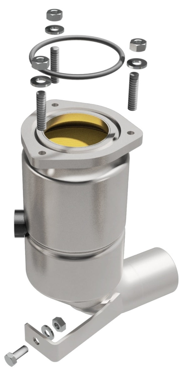 MagnaFlow direct-fit catalytic converter fits 2003-2008 X-Type 3.0L Front 3.0L stainless steel CARB compliant OBDII 52014