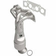 MagnaFlow direct-fit catalytic converter fits 2003 Toyota Camry 2.4L and 2003 Toyota Solara 2.4L stainless steel CARB compliant 452803