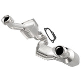 MagnaFlow direct-fit catalytic converter fits 2003 Ford Ranger and 2003 Mazda B3000, this and 03 Ranger/BSer 3.0 frnt 50S 3 inch inlet/outlet stainless steel CARB compliant 441118