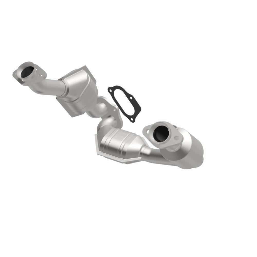 MagnaFlow direct-fit catalytic converter fits 2003 Ford Ranger and 2003 Mazda B3000, this and 03 Ranger/BSer 3.0 frnt 50S 3 inch inlet/outlet stainless steel CARB compliant 441118