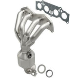 MagnaFlow direct-fit catalytic converter for 2004-2005 Toyota 2.4L stainless steel CARB compliant 50487