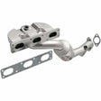 MagnaFlow direct-fit catalytic converter for 2004-2006 BMW 3.0L stainless steel CARB compliant OBDII 51816