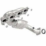 MagnaFlow direct-fit catalytic converter for 2004-2006 Cadillac 4.6L passenger side stainless steel CARB compliant 452785