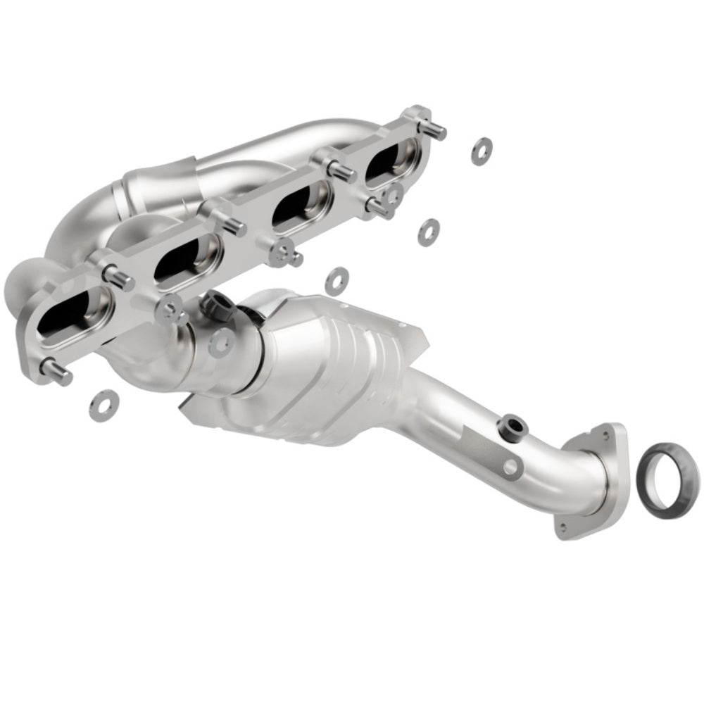 MagnaFlow direct-fit catalytic converter for 2004-2006 Cadillac 4.6L passenger side stainless steel CARB compliant 452785