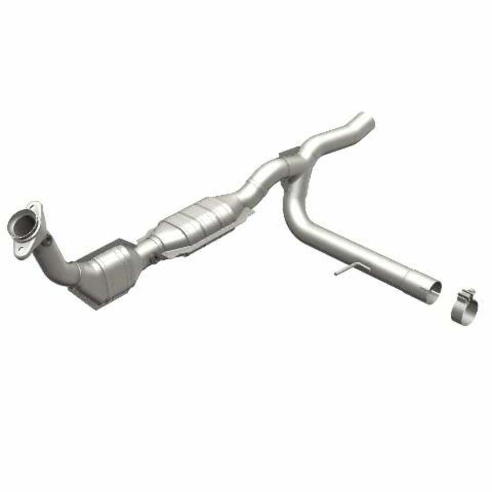 MagnaFlow direct-fit catalytic converter for 2004-2008 Ford F-150 5.4L passenger side stainless steel CARB compliant OBDII 51744