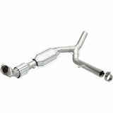 MagnaFlow direct-fit catalytic converter for 2004-2008 Ford F-150 5.4L passenger side stainless steel Federal EPA compliant OBDII 93665