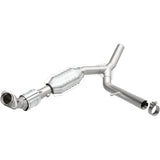MagnaFlow direct-fit catalytic converter for 2004-2008 Ford F-150 5.4L passenger side stainless steel Federal EPA compliant OBDII 93665