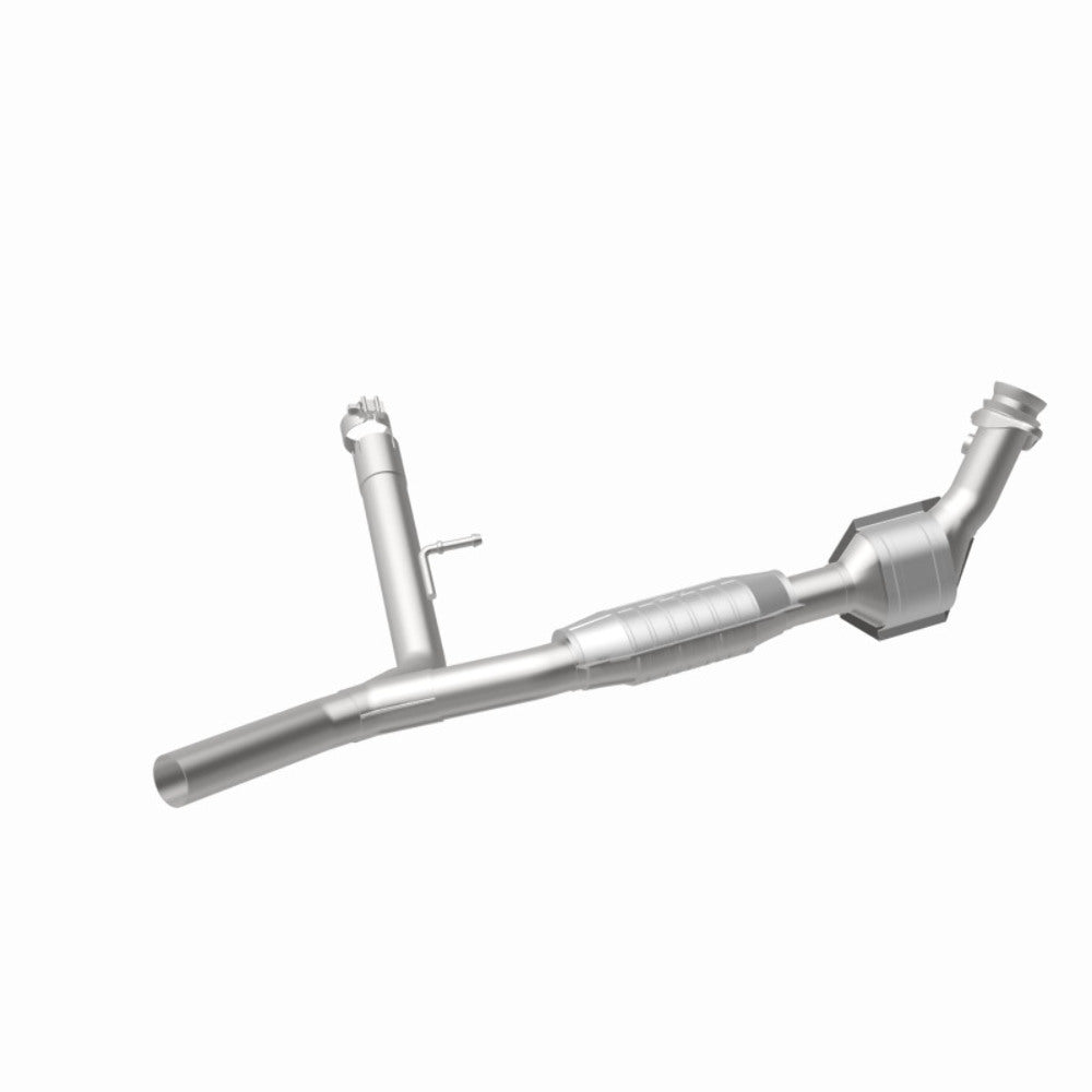 MagnaFlow direct-fit catalytic converter for 2004-2008 Ford F-150 5.4L passenger side stainless steel Federal EPA compliant OBDII 93665