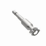 MagnaFlow direct-fit catalytic converter for 2004-2006 Mazda 2 inch inlet 2.3 inch outlet stainless steel CARB compliant 49145