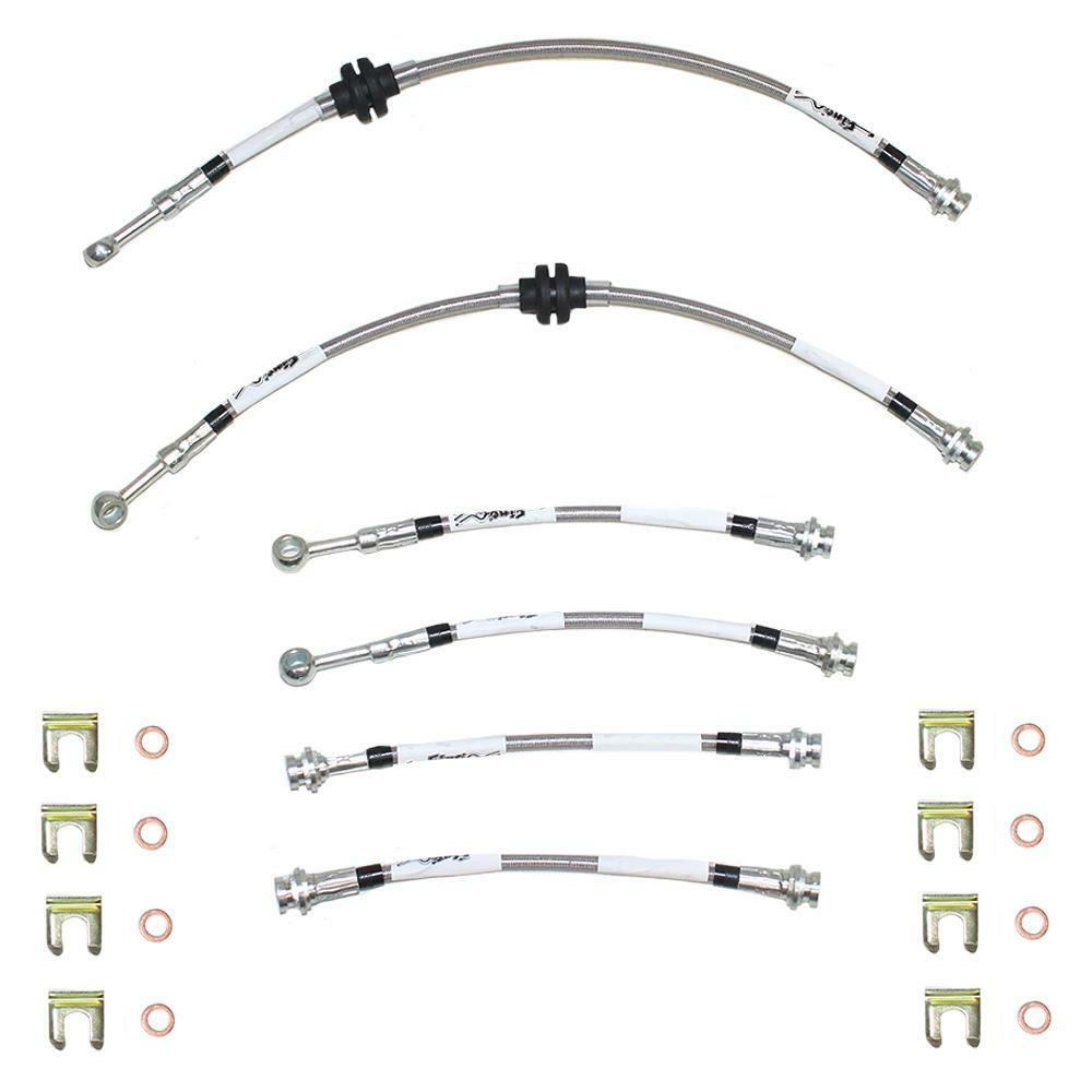 t 04-06 Pontiac GTO Brake Line & Hose Kit Fine Lines
