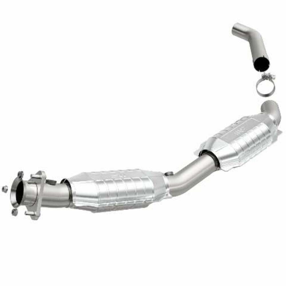 MagnaFlow direct-fit catalytic converter for 2004-2006 Ram driver side stainless steel CARB compliant 49666