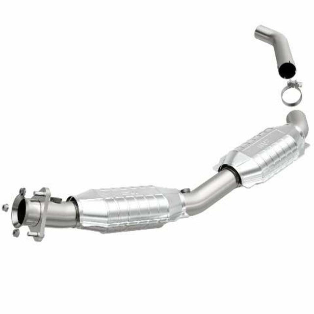 MagnaFlow direct-fit catalytic converter for 2004-2006 Ram driver side stainless steel CARB compliant 49666