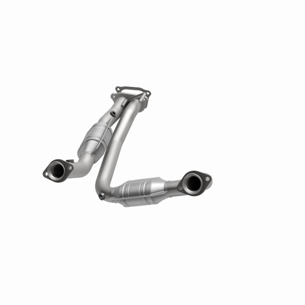 MagnaFlow direct-fit catalytic converter fits 2004-2006 Ford Ranger 4.0L and 2004 Mazda B4000 4.0L 4 inch inlet/outlet stainless steel Federal EPA compliant OBDII 24470