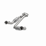 MagnaFlow direct-fit catalytic converter fits 2004-2006 Ford Ranger 4.0L and 2004 Mazda B4000 4.0L 4 inch inlet/outlet stainless steel CARB compliant OBDII 49682